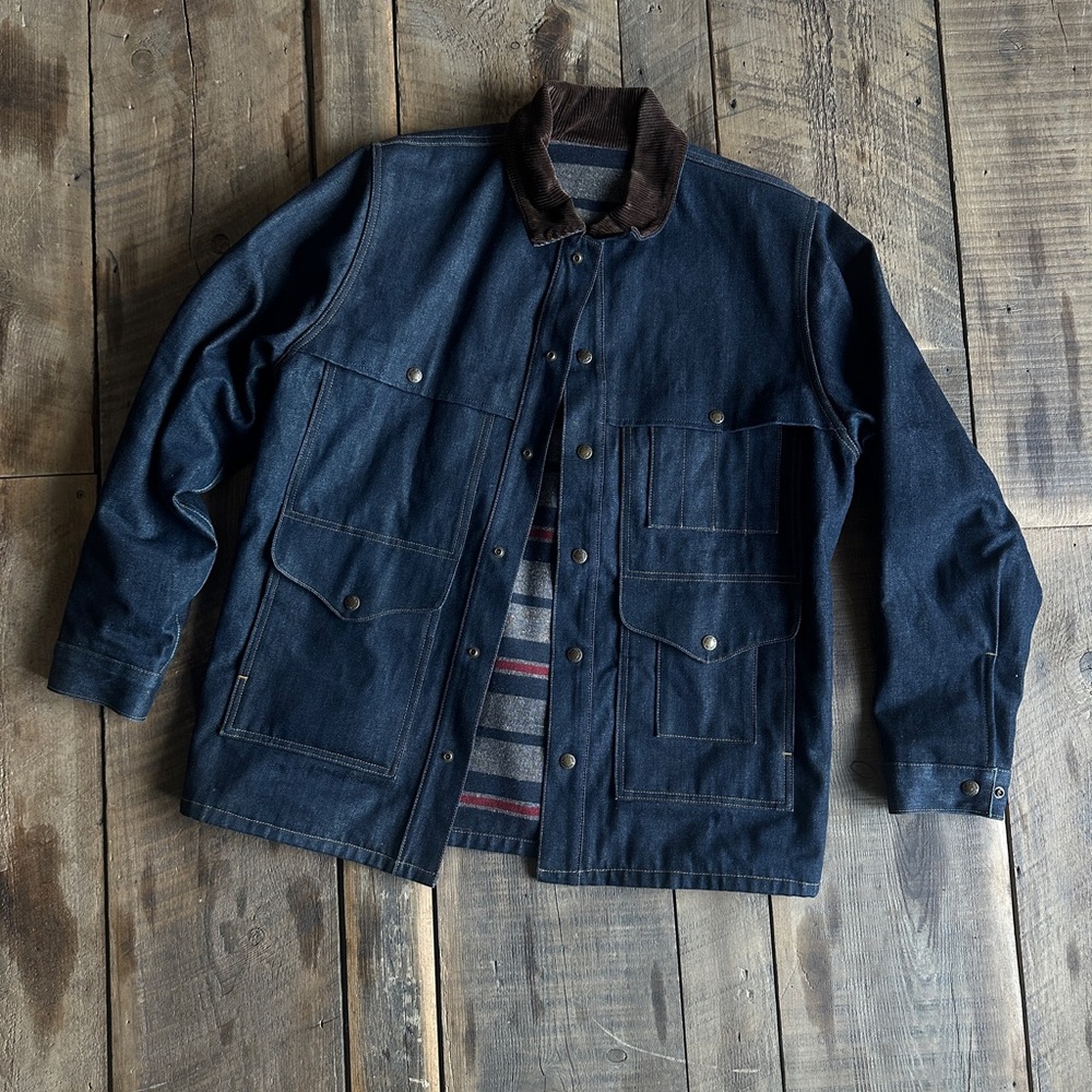 Men’s Filson Denim Cruiser Jacket, Medium